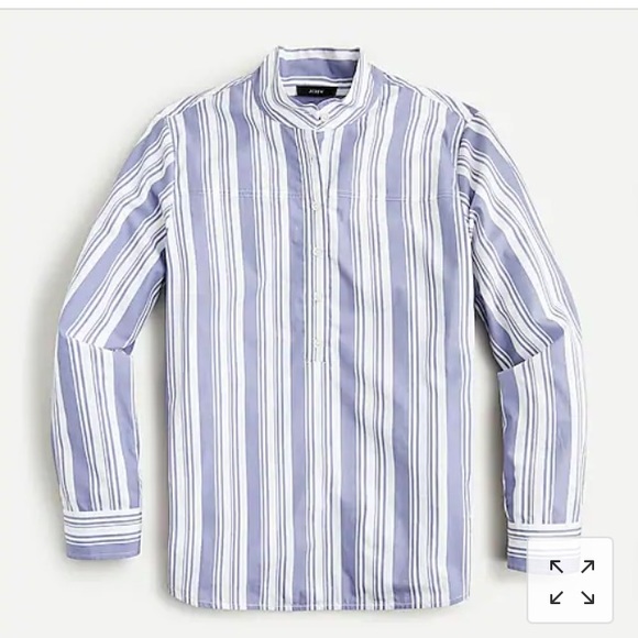 NWT J. Crew 100% cotton Poplin tunic NWT - Picture 1 of 4